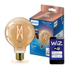 LED žárovka E27 G95 7W = 50W Filament Amber SMART WiFi Philips WiZ