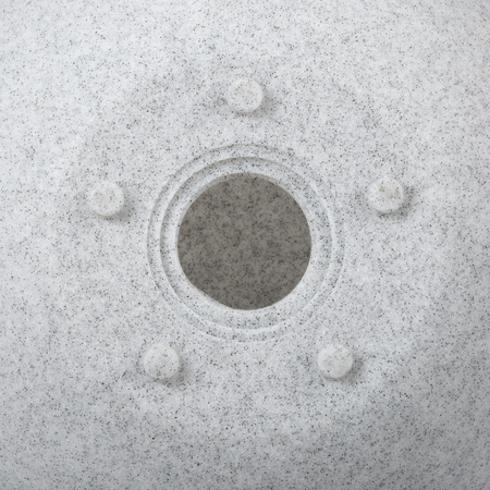 Kamenná koule Stono E27 IP65 49cm šedá KANLUX Venkovní zahradní svítidlo s nárazníkem