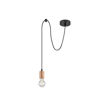 Stropní závěsné svítidlo E27 Black Industrial Dollien Rabalux