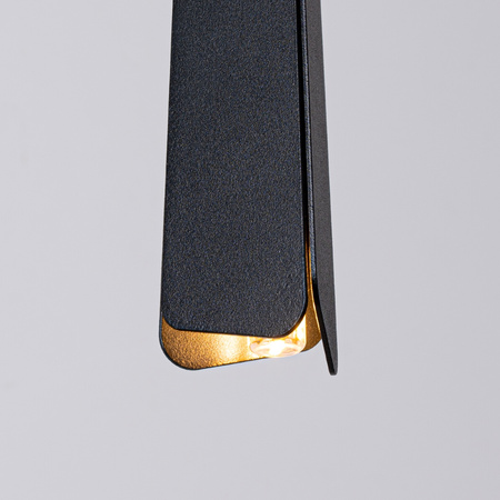 PRYSM 3P 3xG9 Černá skandinávská stropní závěsná lampa SOLLUX