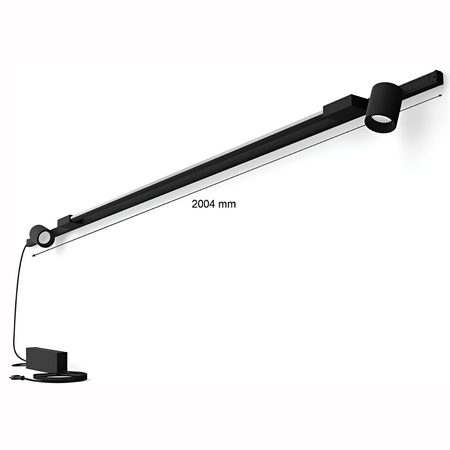 Perifo Lighting Rail Kit 2m + 2x reflektor + LED světlo 39,9W CCT RGB Philips HUE Bluetooth Black