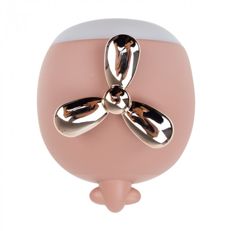 Dětské noční světlo LED 2,5W 1800-3000K teplá bílá dobíjecí 1200mAh růžové MARY'S HELICOPTER