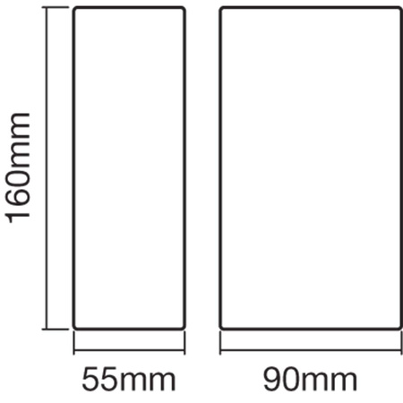 Nástěnné svítidlo 12W Endura Style UPDOWN White LEDVANCE