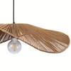 Stropní závěsné svítidlo E27 Beige BAMBOO NATURAL Sanico Goldlux