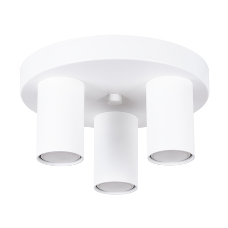 Bodové stropní svítidlo Tuba 3x GU10 White Lagos Ocean Green SL.1464 Sollux