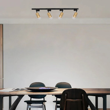 Mica GU10 ZOOM Track stropní svítidlo bílé Milagro