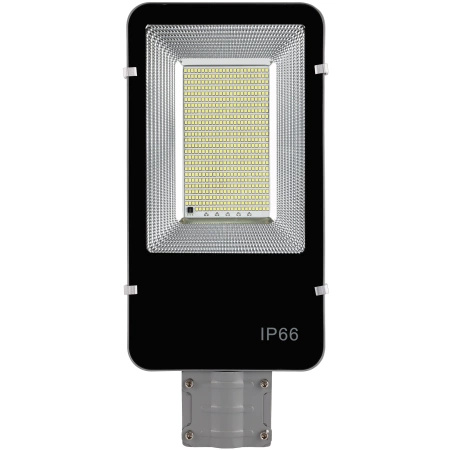 LED solární pouliční lampa 1000W 6500K lucerna s držákem a dálkovým ovládáním