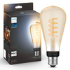 LED Edison E27 ST72 7W CCT PHILIPS HUE White & Ambiance Filament Bluetooth Zigbee žárovka