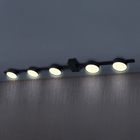 Stropní svítidlo 4x GX53 Black JOY Sanico Goldlux