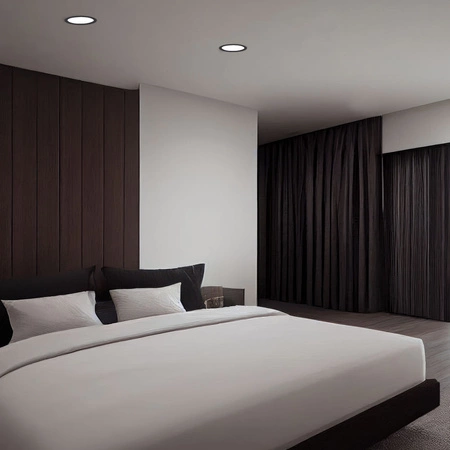 LED panel Zapuštěné svítidlo 12W 1350lm 4000K Neutral Black Videx