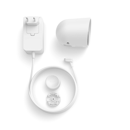 Venkovní kamera Bezpečná kabelová bílá Noční vidění IP65 PHILIPS HUE WIFI Zigbee