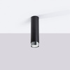 Stropní svítidlo Tuba Spot GU10 Black Chrome Nero Bittersweet Shimmer SL pro povrchovou montáž.1409 Sollux