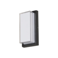 Zahradní lampa LED nástěnná lampa ANDORRA 12W 4000K IP54 obdélníková černá RABALUX