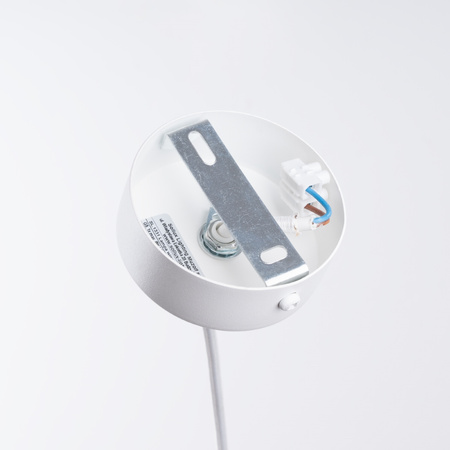 BRINA 1 G9 Bílá moderní stropní závěsná lampa SOLLUX