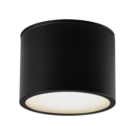 GRANDI LED přisazené halogenové stropní svítidlo GX53 IP54 kruhová trubice černá