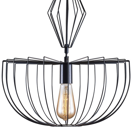 Závěsné stropní svítidlo E27 Black Jasmina Sanico Goldlux