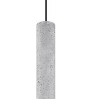 LUVO 1 GU10 Loft Závěsné stropní svítidlo černošedé SOLLUX