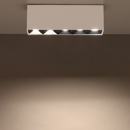 LED svítidlo pro povrchovou montáž 20W 1700lm 3000K Warm SPOT TUBA White MIDI LED 10048 Nowodvorski