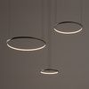 LED závěsné stropní svítidlo 45W 1600lm 3000K Warm Olive Modern CIRCOLO LED 11398 Nowodvorski