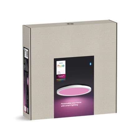 Plafond LED stropní svítidlo pro povrchovou montáž 40W 2850lm IP20 Bílá a barevná Ambiance RGB + TW White 39,5cm Smart SMART Zigbee Bluetooth Surimu Philips HUE