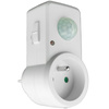 PIR pohybový a soumrakový senzor pro 120° zásuvku 9m Indoor White