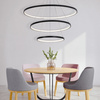 Závěsná lampa 60W 8000lm 4000K Neutrální 120° Černá LEA Sanico Goldlux