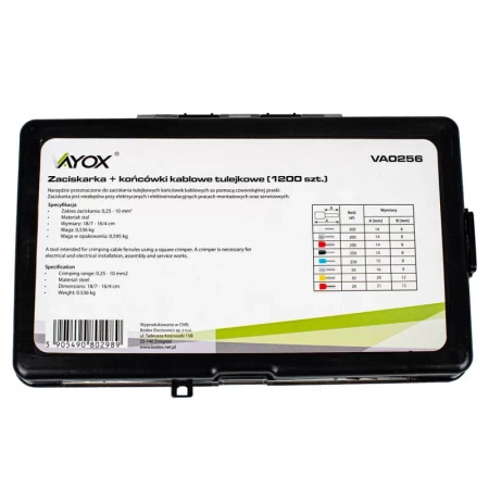 Krimpovací nástroj Krimpovací konektory Sada krimpovacích nástrojů x1200