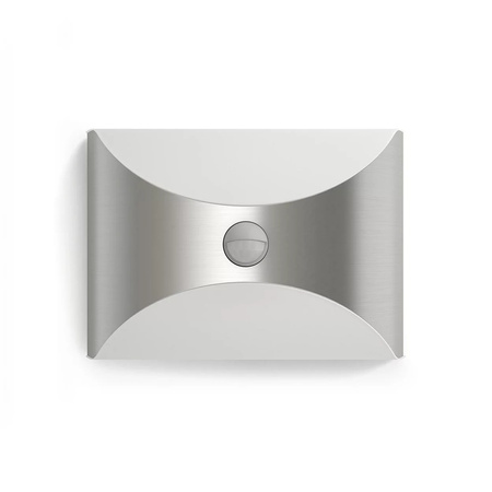 HERB IR myGarden LED zahradní nástěnná lampa 6W 2700K IP44 s pohybovým senzorem Silver PHILIPS