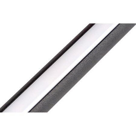 Nástěnné LED svítidlo CATRINA nástěnné svítidlo BLACK Metal 9W 60cm moderního stylu