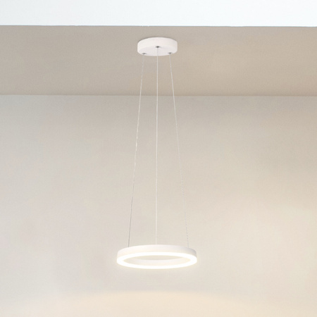 LED FOKKO 9W 3000K WHITE GOLDLUX módní závěsné. stropní svítidlo (Polux)