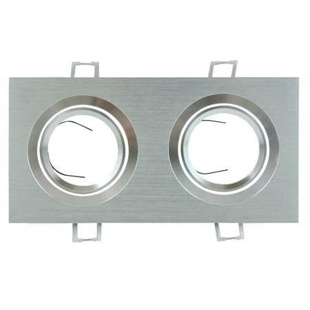 Stropní svítidlo DOUBLE SOUTH OPAL GOLDLUX (Polux) SILVER G10