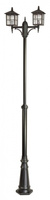 Venkovní zahradní lampa LANTERN E27 Venice OGMWN 2 KW 180-280cm černá Su-Ma