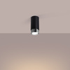 Stropní svítidlo Tuba Spot GU10 Black Chrome Nero Bittersweet Shimmer SL pro povrchovou montáž.1408 Sollux