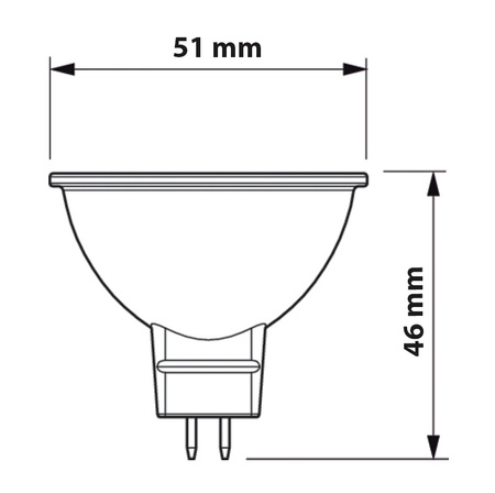 LED žárovka MR16 7W = 50W 621lm 2700K Teplý 36° 12V reflektor PHILIPS