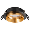 Bodové svítidlo MR16 Black Gold 12 V LIKA Sanico Goldlux Svítidlo pro zápustnou montáž