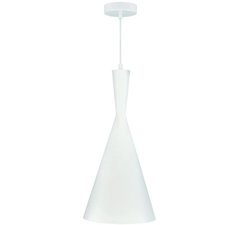 Lustrová závěsná stropní lampa IL MIO MODERN P-306C E27 bílá a zlatá - GOLDLUX (Polux)