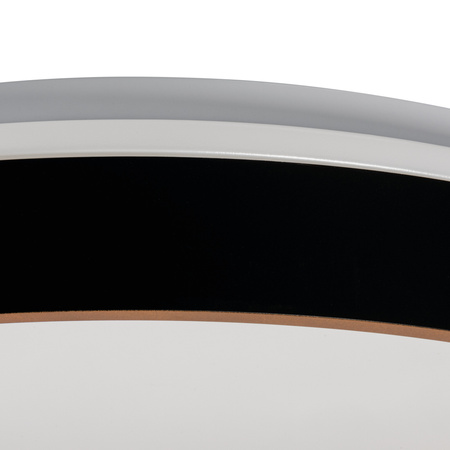 Plafond LED stropní panel Svítidlo pro povrchovou montáž 17,5W 945lm 4000K Neutral 120° Round Black Gold Soln Kanlux