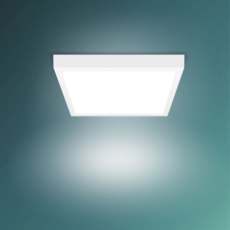 Plafond Panel LED Povrchová stropní lampa MAGNEOS 20W 2700K 28cm White Downlight Square PHILIPS