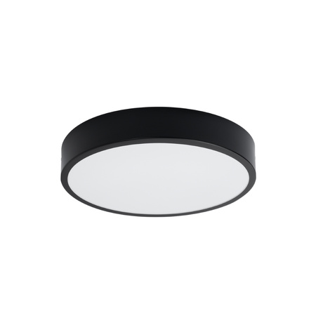 Stropní svítidlo Plafond ONYX 40 LED 23W 3000K 1890lm černé Minimalistické SOLLUX