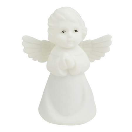 Dětské noční světlo LED 2,5W 3000K teplá bílá + RGB dobíjecí 1200mAh bílé MARY'S ANGEL