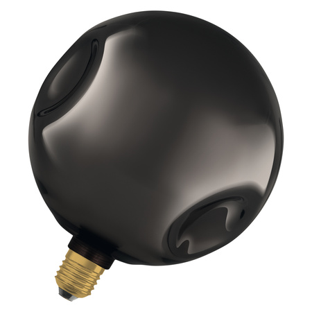 LED žárovka E27 Sphere 3,5W 300lm 2700K teplá bílá Decorative Black ELECTRO GLASS LARGE Osram