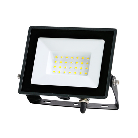 Venkovní zahradní LED reflektory 30W 2505lm 4000K Neutrální 120° IP65 IK05 Černá MH Kobi