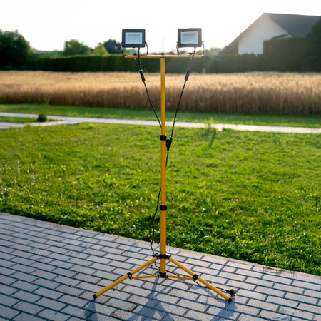 LED Reflektor Pracovní Lampa na Stativu 2x 30W, 4000K ZUNA LUMILED