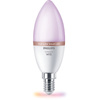LED žárovka E14 C37 4,9W = 40W 2200-6500K + RGB SMART WiFi Philips WiZ