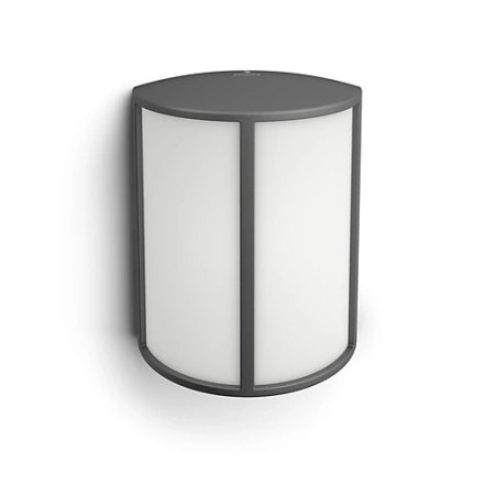 Zahradní lampa LED nástěnná lampa STOCK myGarden 6W 2700K IP44 Antracit PHILIPS