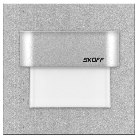 LED svítidlo na schodiště 0.8W 3000K 10V DC IP20 hliník TANGO Skoff