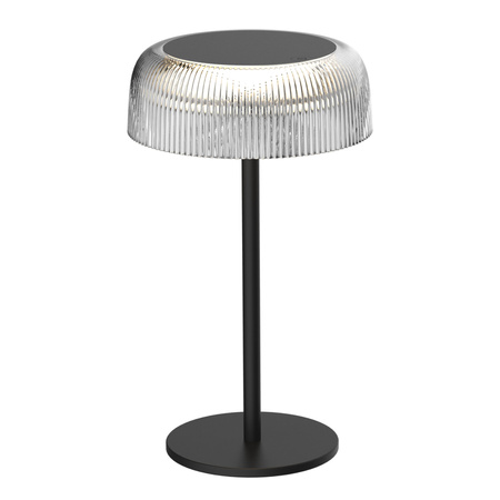 Venkovní dekorativní stolní lampa LED 2W 180lm 2700K teplá černá IP44 stmívatelná Tripoli Sanico Goldlux
