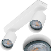 SPOT TUBA Reflektor Halogenové stropní svítidlo 2x GU10 TABULA LUMILED