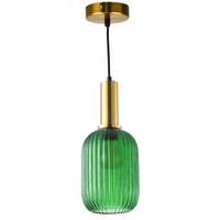 E27 Green Gold Suffolk Sanico Goldlux Dekorativní závěsné stropní svítidlo