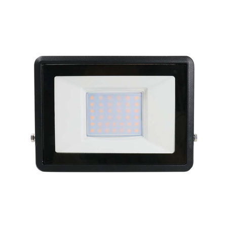 Reflektor LED 30W 2340lm 4000K IP65 černý s čipem Samsung VT-138 V-TAC